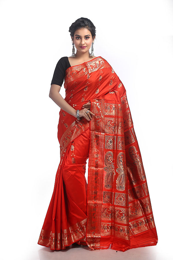 The Unexplored History of Traditional Baluchari Sarees
