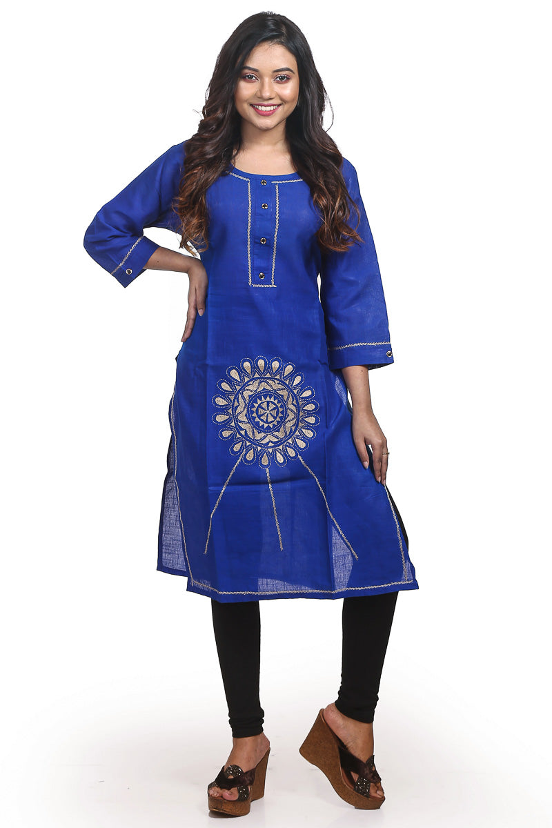 Cotton Kurti Style in Trend