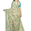 kantha stitch saree