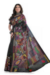 Multi Colour Hand Thread Work Saree 7595