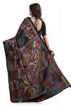 Multi Colour Hand Thread Work Saree 7595