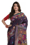 Multi Colour Kantha Stitch Saree 7691