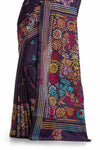 Multi Colour Kantha Stitch Saree 7691