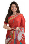 Multi Colour Blended Silk Sari 7702