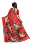 Multi Colour Blended Silk Sari 7702