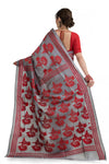 Designer Pure Silk Kantha Stitch Saree