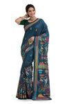 Festiv Pure Kantha Stich Saree 7828