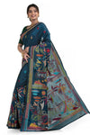 Festiv Pure Kantha Stich Saree 7828