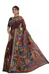 Multi Colour Kantha Stitch Saree 7852