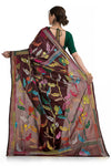 Trendy Blended Silk Kantha Stitch Saree 7871