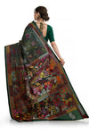 Trendy Multi Colour Handwork Saree 7878