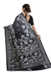 Trendy Pure Silk Kantha Stitch Saree 7944