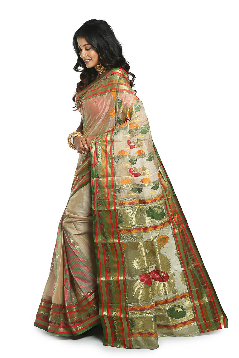 Ethnic Traditional Partywear Bengali Silk Saree – banglarsare