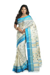 Ethnic Traditional Bengali Silk Saree