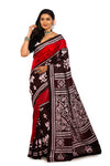 Bangalore Silk Kantha stitch saree