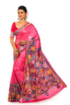 Silk Kantha Stich Saree (0741)