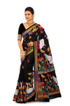 New Partywear Women's Kantha Stitch Saree