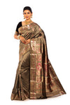 Pure Silk Ethnic Swarnachari Saree (0919)