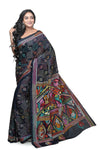 Designer Kantha Stitch Saree