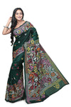 Pure Shantiniketan Kantha Stich Saree