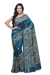 Santiniketan Women's Kantha Stitch Saree