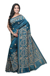 Santiniketan Women's Kantha Stitch Saree