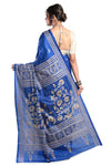 Partywear Kantha Stitch Saree