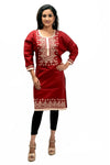 Cotton Gujraji Stitch Kurti for regular use