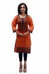 Fancy Kantha Stitch CottonKurti online