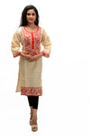 Fancy KanthaStitch Cotton Kurti online