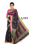 Trendy Linen Handloom Sari