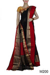 Maheshwari Handloom Zari Border Saree