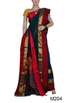 Handloom Silk Cotton Maheshwari Saree