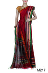 Silk-Cotton Maheshwari Saree