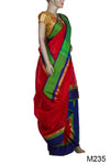 Handloom Maheshwari SICO Saree's
