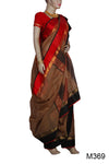 Handloom Maheshwari Wideborder Saree