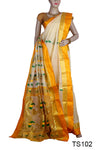 Trendy Bengali Tussar Silk Saree's