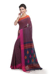 Trendy Handloom Soft Bengal Cotton Saree