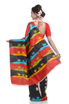 Silk Hand Painted Women's Saree
