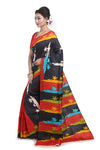 Silk Hand Painted Women's Saree