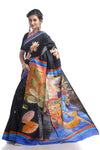 Silk Hand Painted Sari