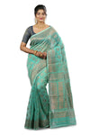 Partywear Women's Soft Muslin Jamdani Sari