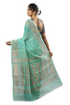 Partywear Women's Soft Muslin Jamdani Sari