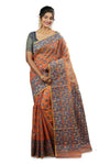 Designer Bird Pattern Partywear Jamdani Saree