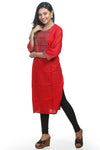 Pure Cotton HandDesign Kurtis Online