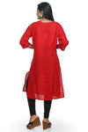 Ladies Cotton Kurti with Hand Thread Work