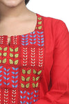 Ladies Cotton Kurti's with Hand Stitch Work