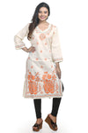 Ladies Cotton Kurti's with Hand Stitch Work