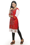 Ladies CottonKurti with Hand Thread Work