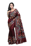 Stylist Pure Silk Kantha Stitch Saree